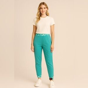 7. Barbie X Ugly Dukling • NWT $200+ teal Jogger/lounge Pants